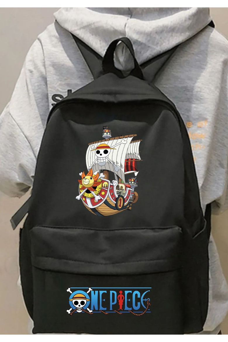 Anime One Piece Baskılı Sırt Okul Çantası