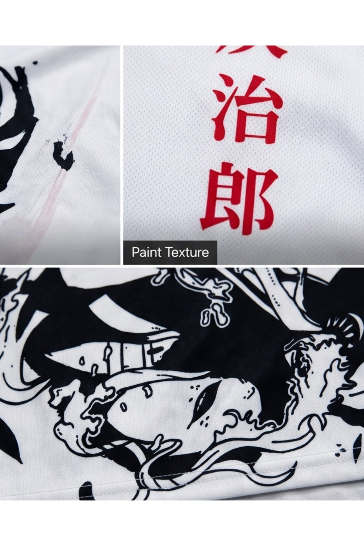 Anime Demon Slayer Jersey T-shirt Forma