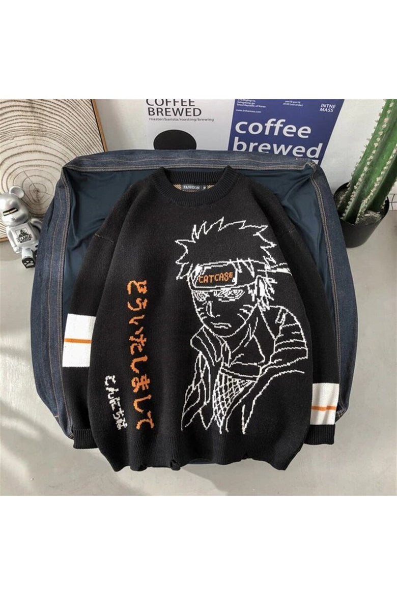 Anime Naruto Cosplay Unisex Oversize Kazak