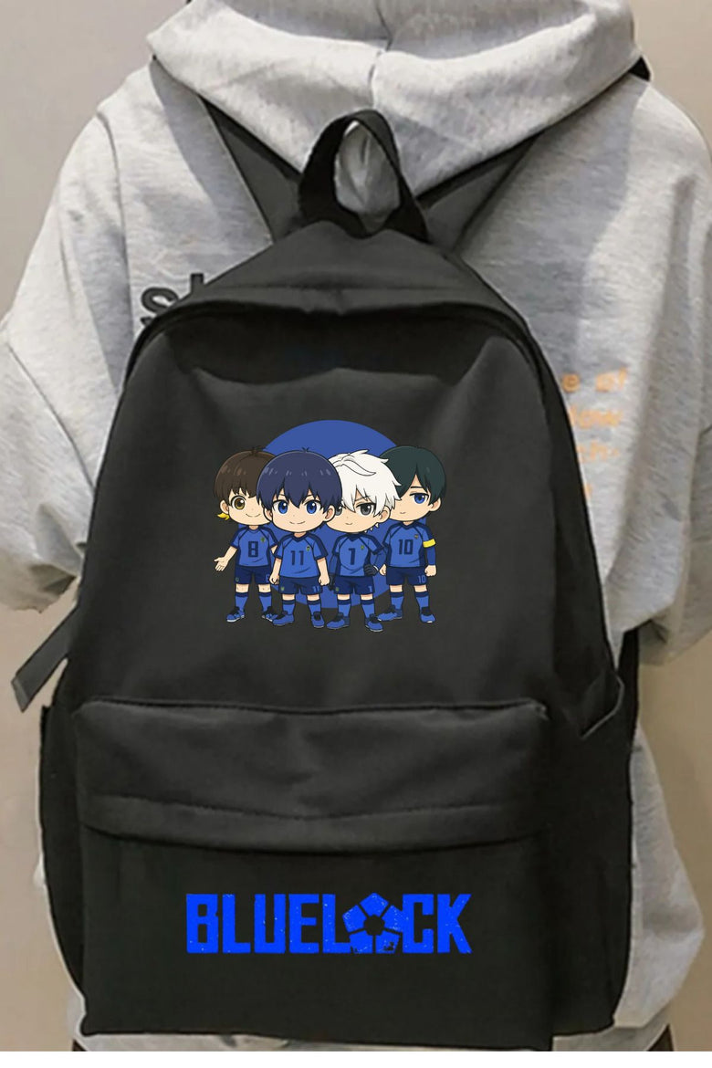 Anime Blue Lock isagi Nagi Baskılı Sırt Çantası