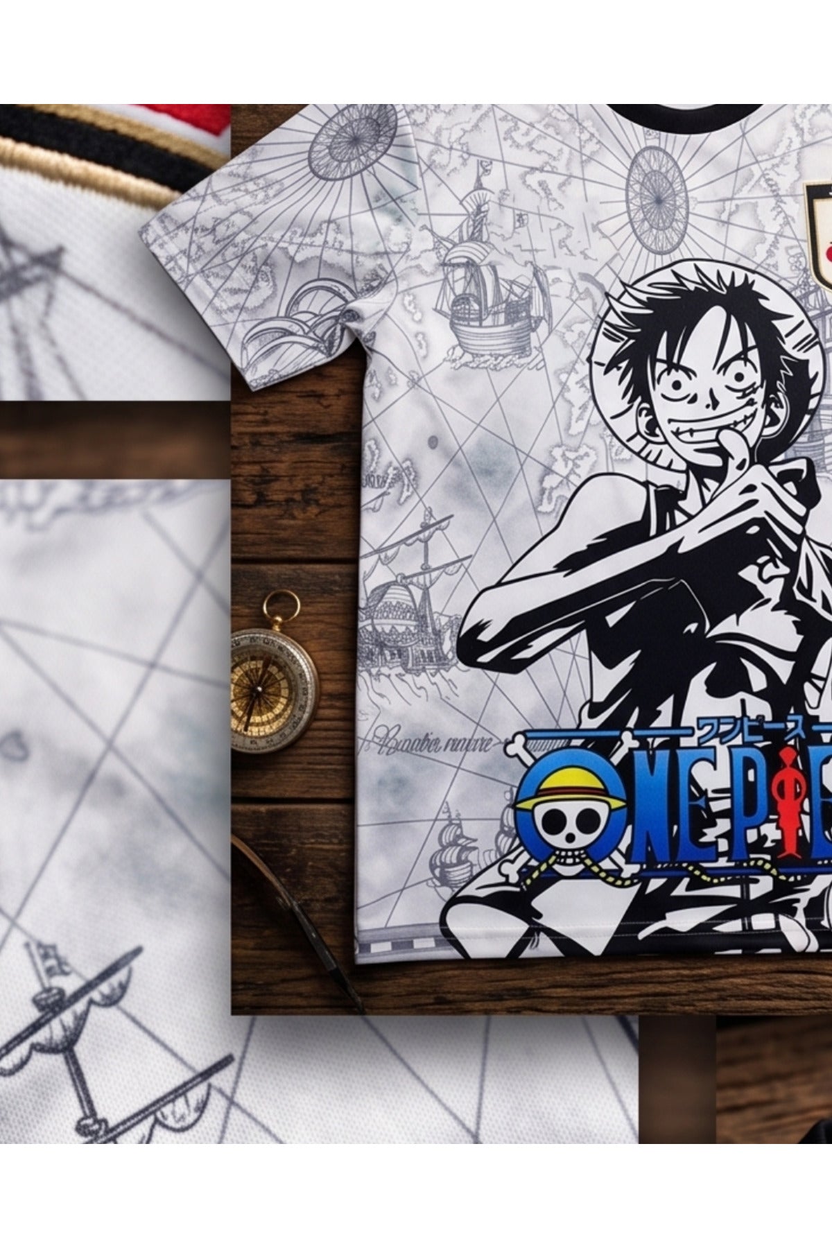 Anime One Piece Jersey T-shirt Forma