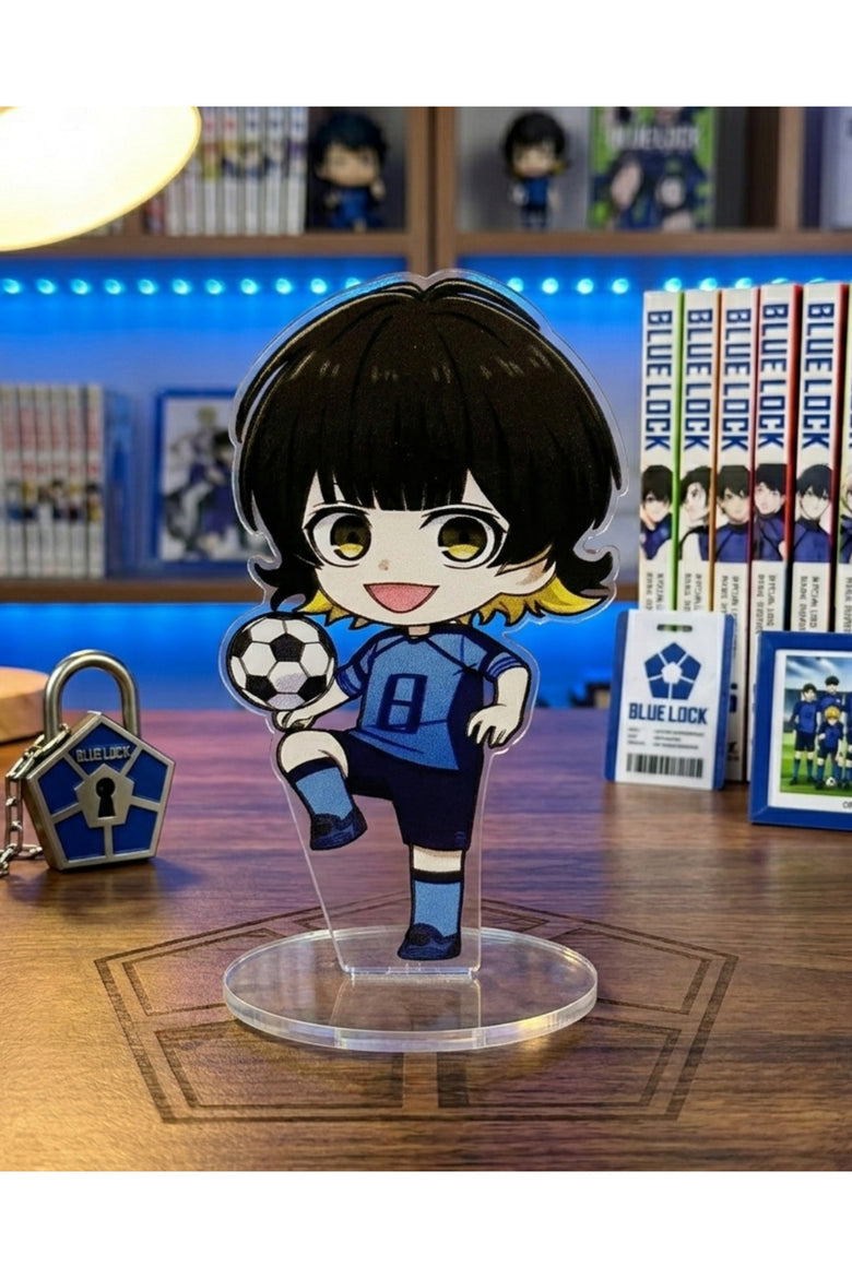 Anime Blue Lock Bachira Temalı Masaüstü Hediyelik Figür