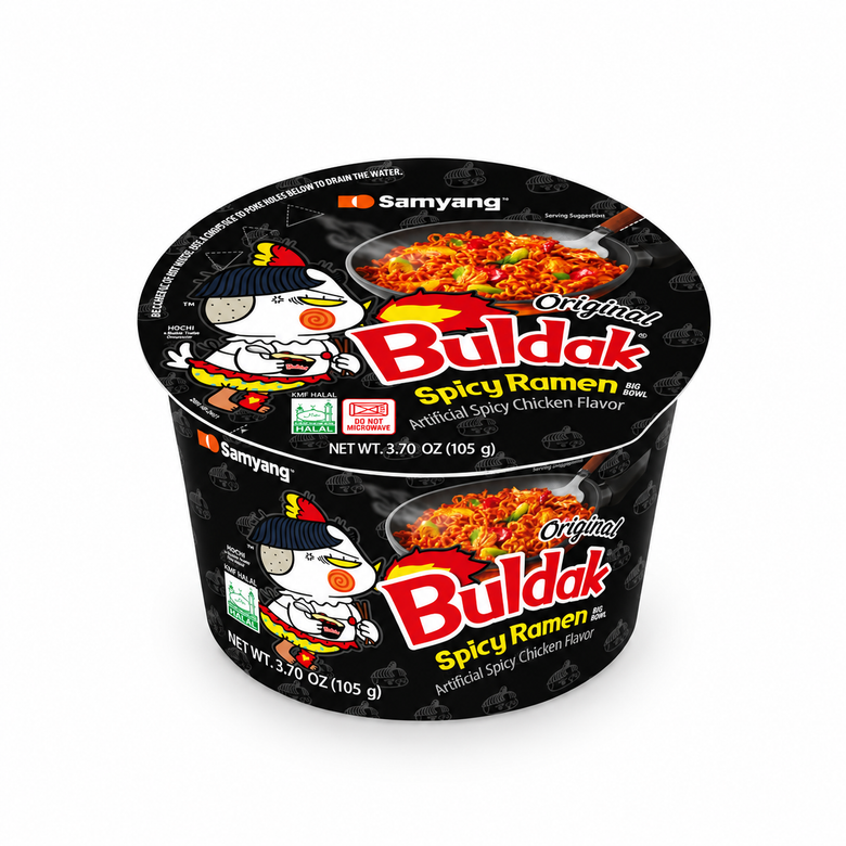 Samyang Buldak Original Spicy Ramen Big Bowl