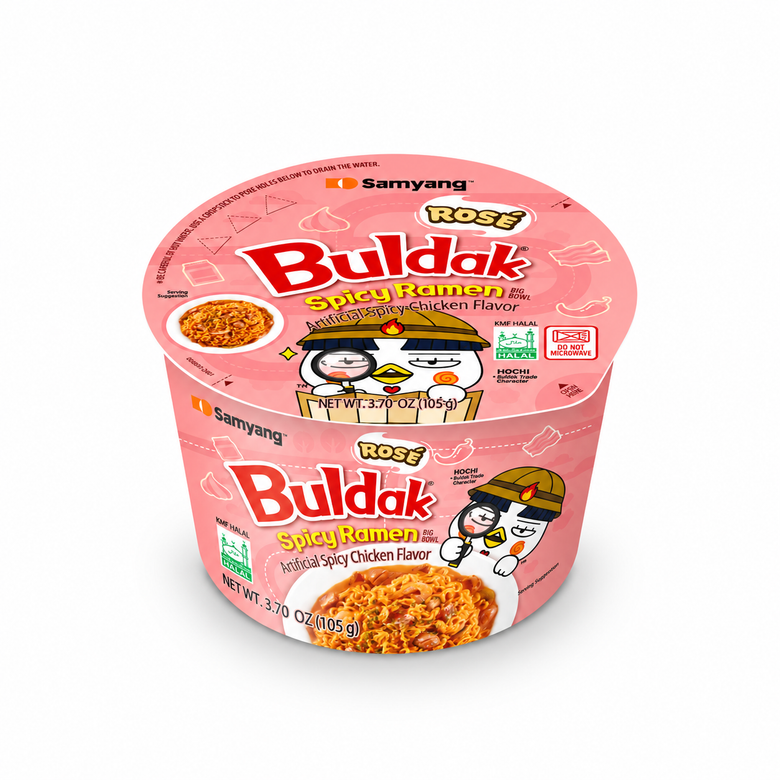 Samyang Buldak Rosé Spicy Ramen Big Bowl