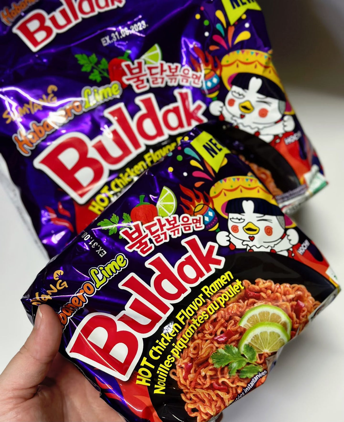 Samyang Buldak Chicken & Habanero Lime Flavour Spicy Ramen