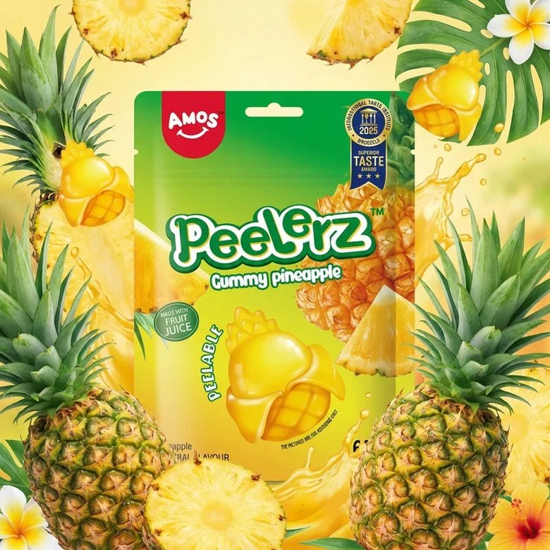 Amos Peelerz Gummy Pineapple