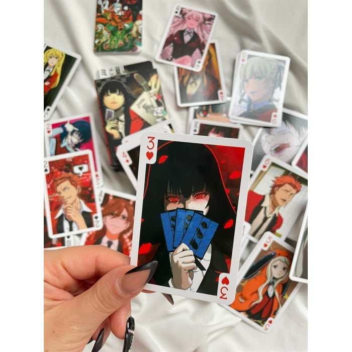 Anime Kakegurui İskambil Poker Kartı