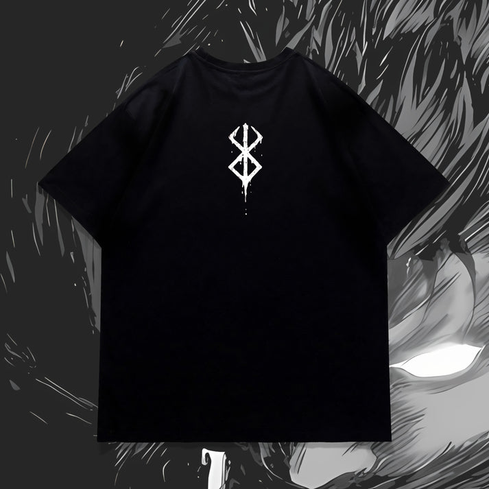 Guts Grey Armour Oversize Berserk T-Shirt