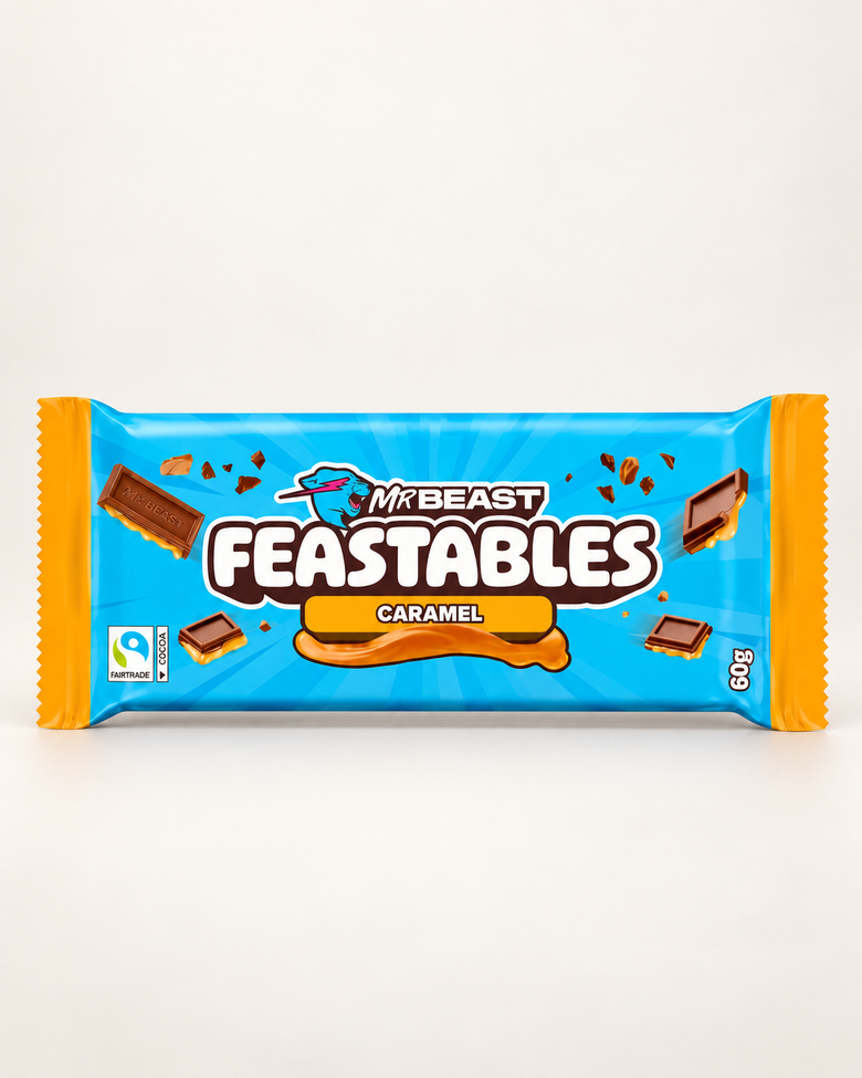 Mr Beast Feastables Caramel