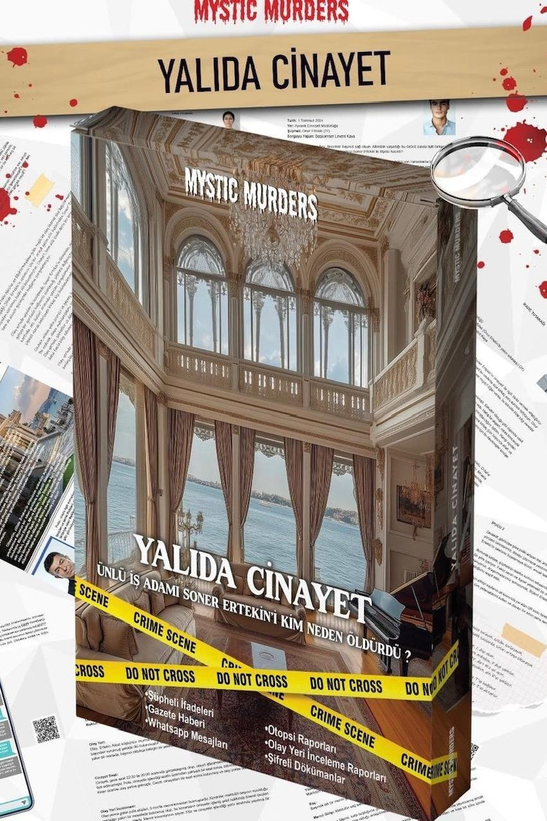 Dedektiflik Cinayet Çözme Oyunu - Yalıda Cinayet