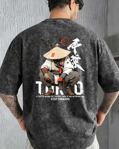 Anime One Piece Temalı Oversize Unisex T-Shirt