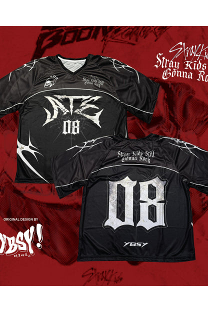 Anime Stray Kids Karma SKZ Jersey T-shirt Forma