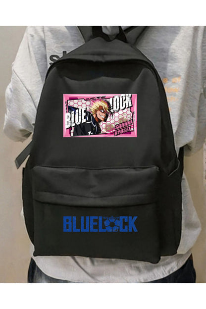 Anime Blue Lock Baskılı Sırt Çantası