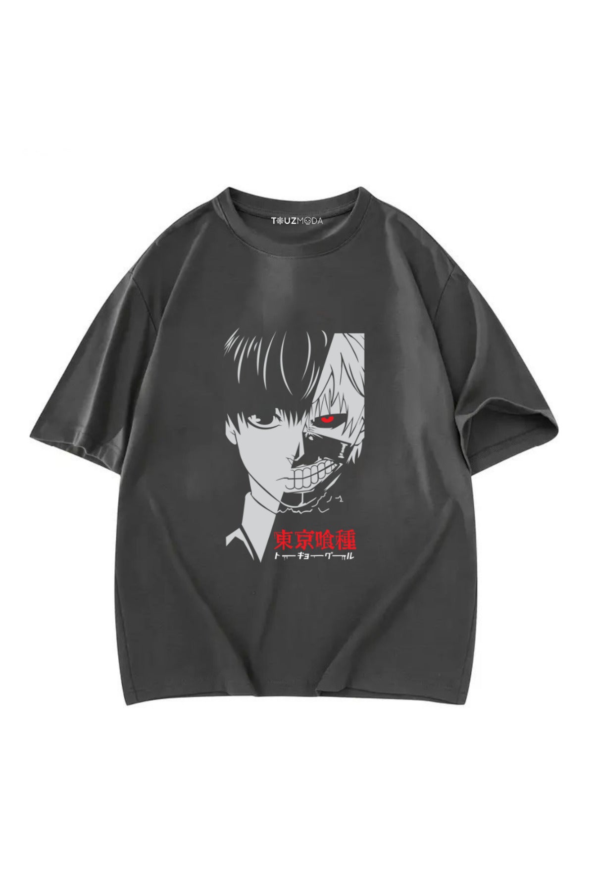 Anime Tokyo Ghoul Baskılı Unisex Oversize  T-Shirt