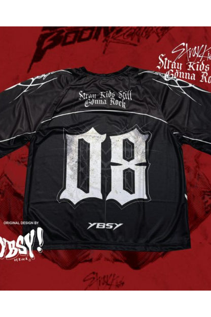 Anime Stray Kids Karma SKZ Jersey T-shirt Forma