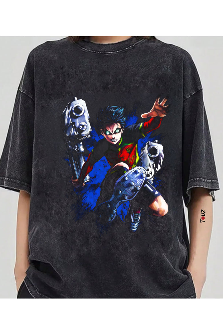 Anime BlueLock Isagi Baskılı Unisex Oversize T-Shirt