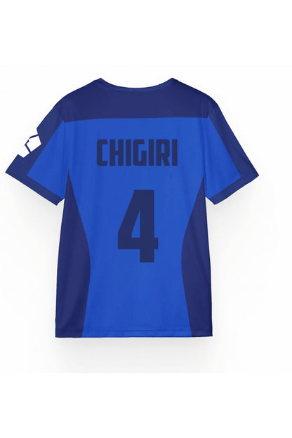 Anime Blue Lock Mavi KARASU 6 Unisex Forma Unisex T-shirt