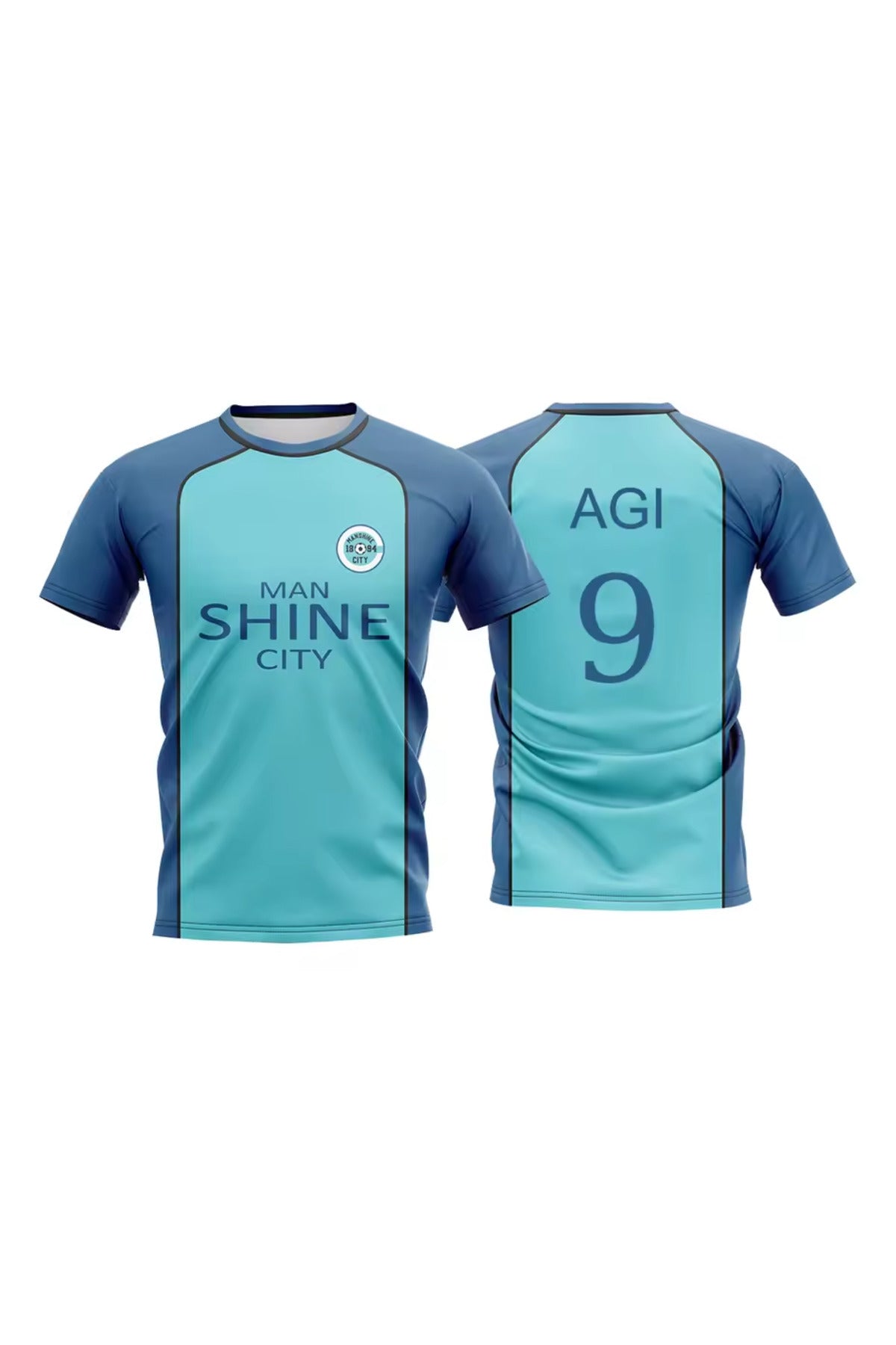 Anime Man Shine City T Shirt Soccer Jersey