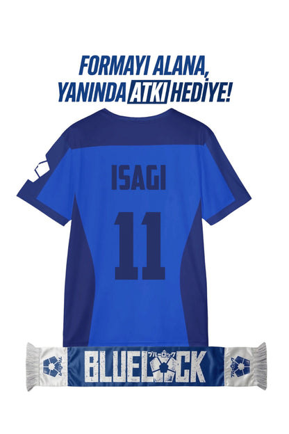 Anime Blue Lock Unisex Forma Unisex T-shirt (ATKI HEDİYELİ)