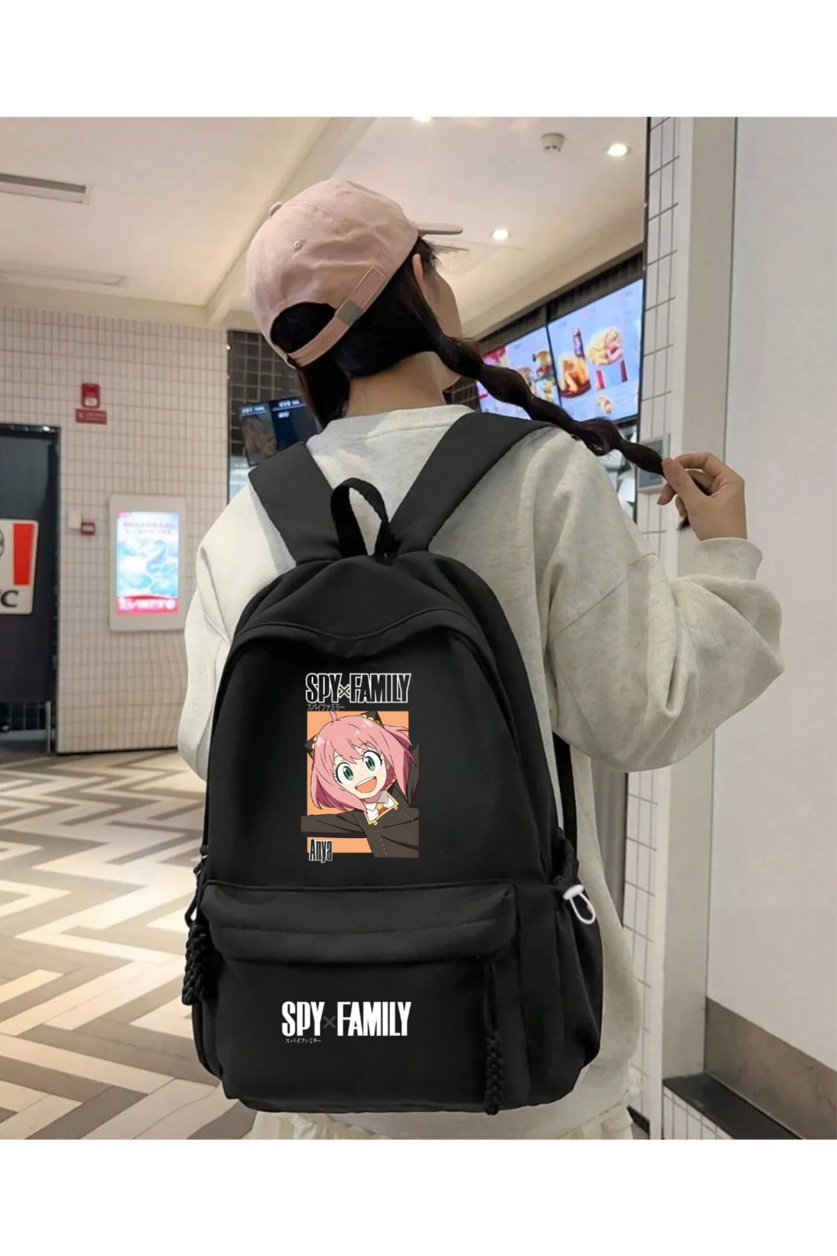 Anime Serisi Baskılı Okul, Dershane, Kurs Sırt Çantası