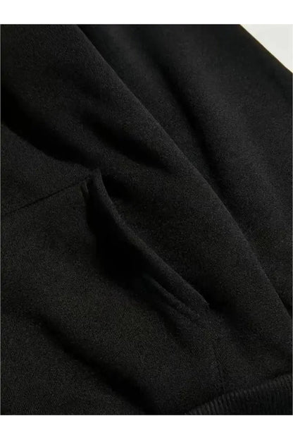 Blue Lock Baskılı Unisex Oversize Kapüşonlu Sweatshirt Hoodie