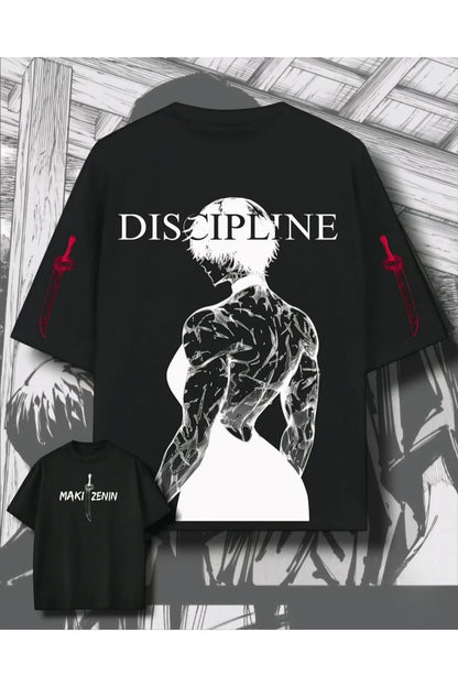 Jujutsu Kaisen Baskılı Unisex Oversize T-Shirt