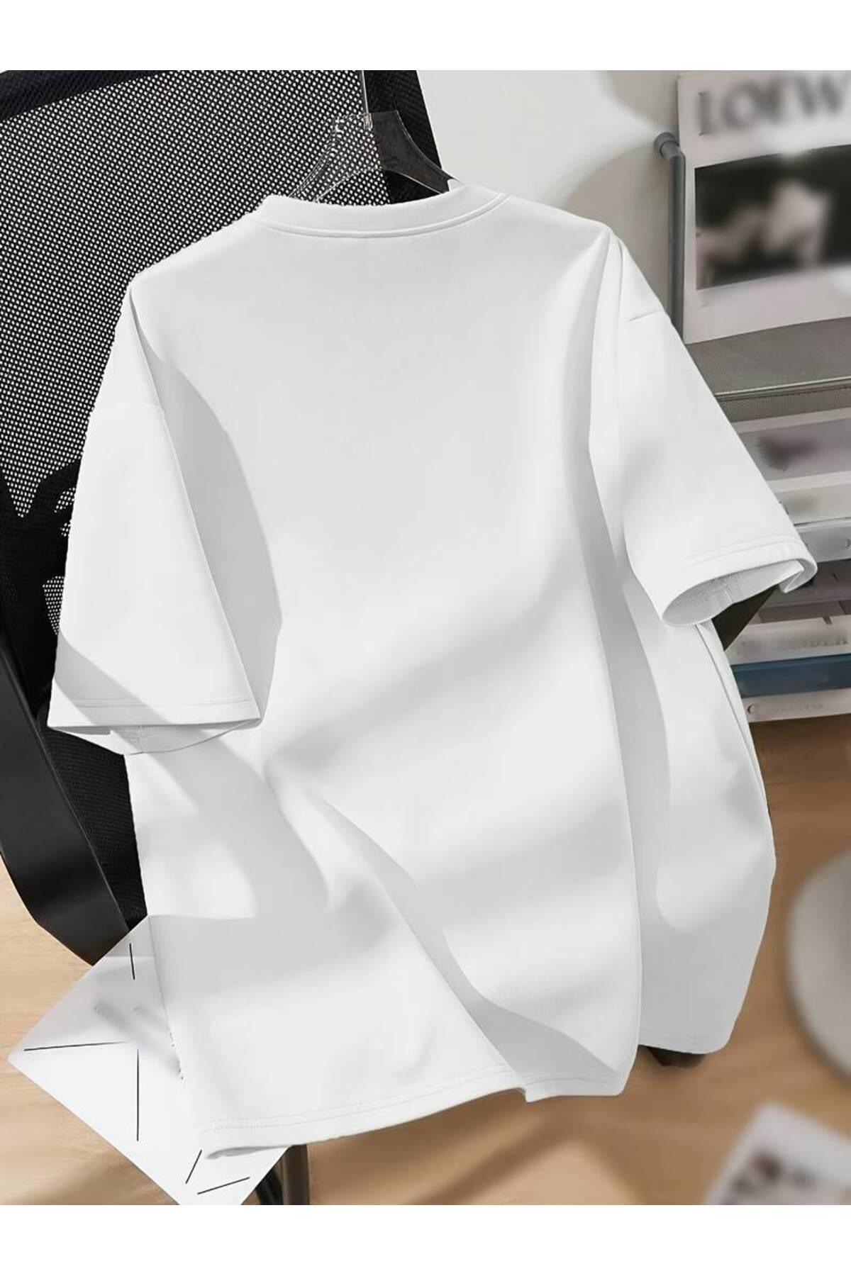Anime Karasuno Haikyuu Baskılı Unisex Oversize  T-shirt