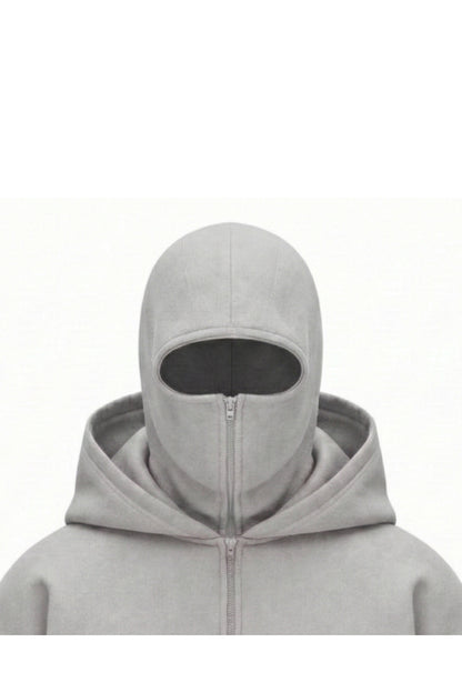 Kar Maskeli Balaclava Anime Naruto Series Baskılı Ninja Hoodie Sweatshirt