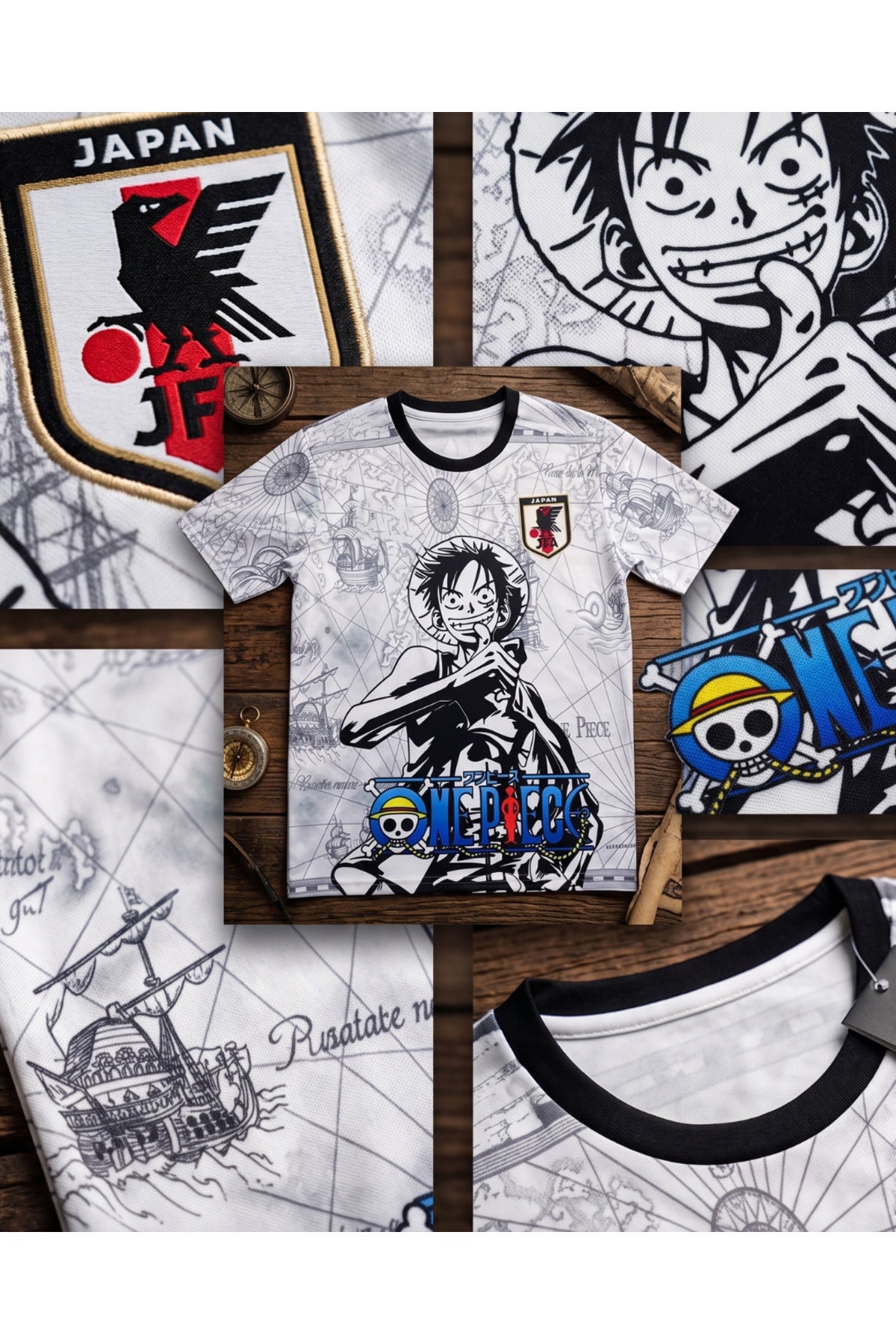 Anime One Piece Jersey T-shirt Forma