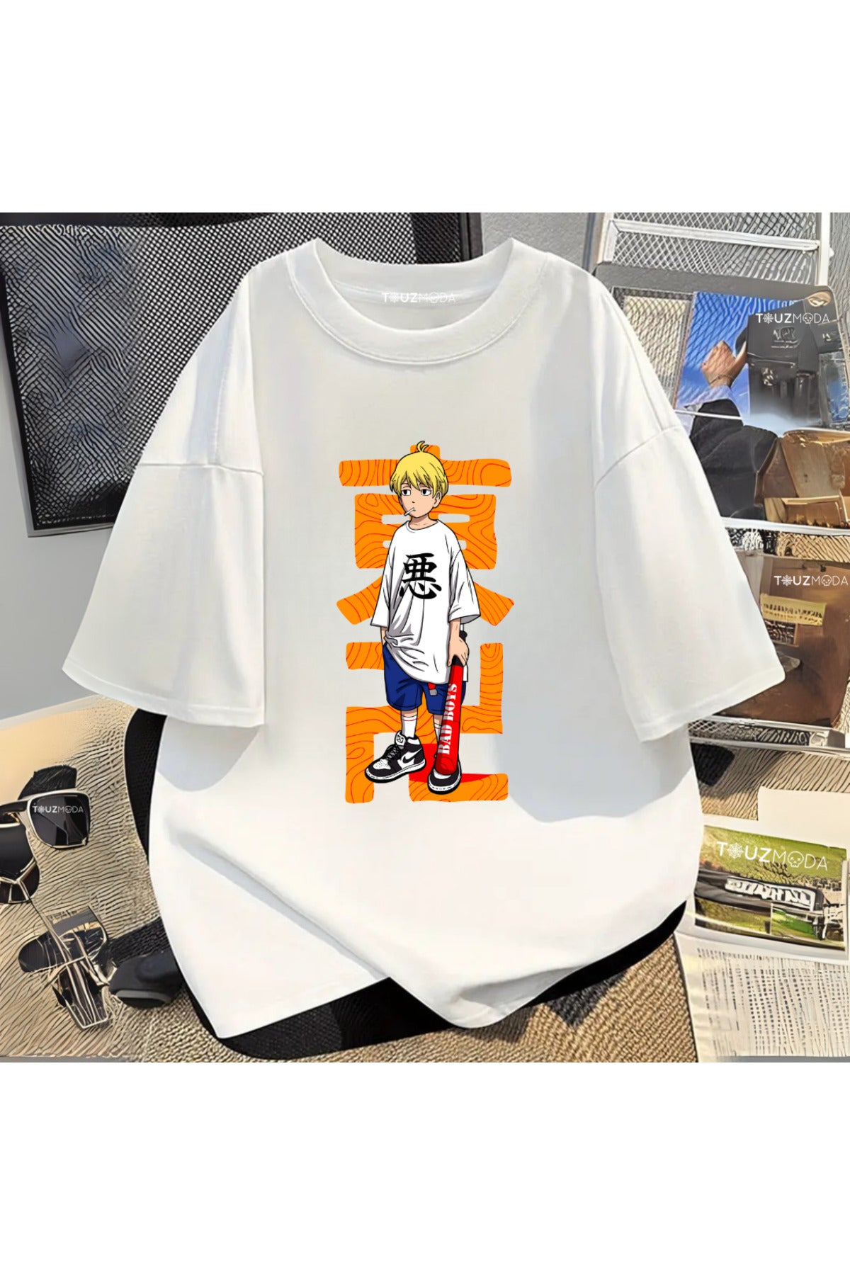 Anime Tokyo Revengers Baskılı Unisex Oversize  T-Shirt