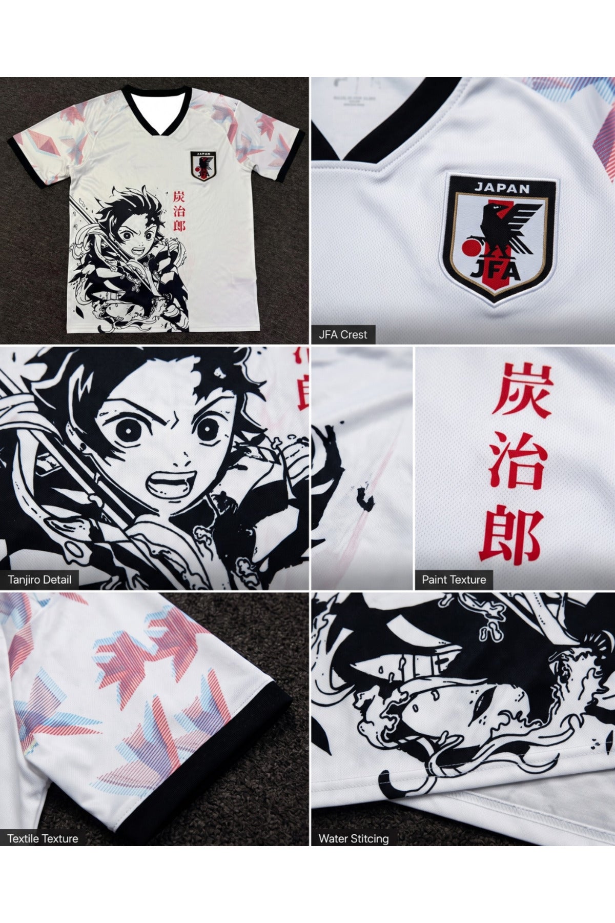 Anime Demon Slayer Jersey T-shirt Forma