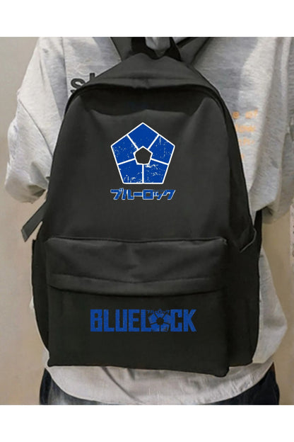 Anime Blue Lock Baskılı Sırt Çantası