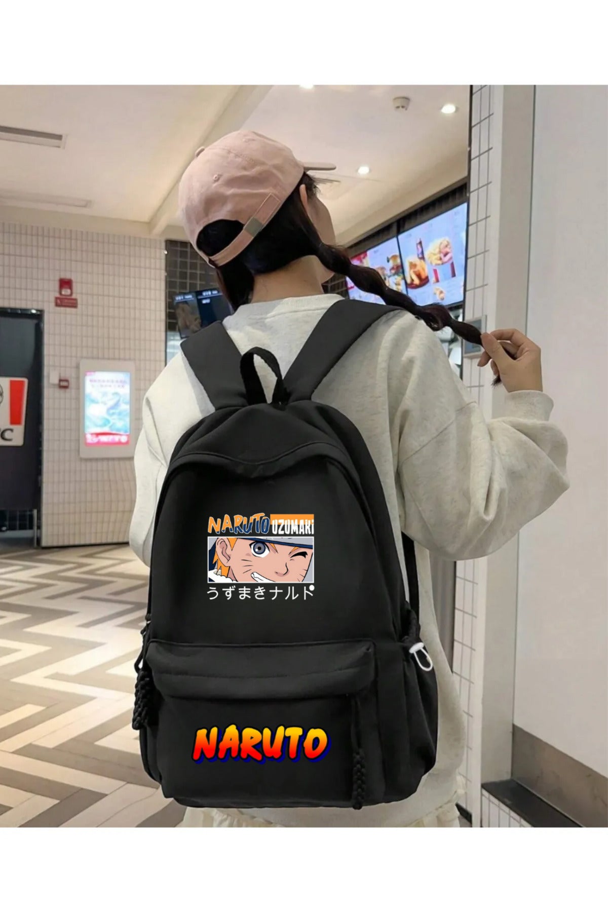 Anime Serisi Baskılı Okul, Dershane, Kurs Sırt Çantası