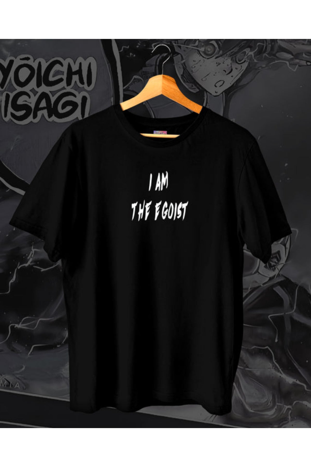 Anime Blue Lock Isagi Baskılı Unisex Oversize T-Shirt