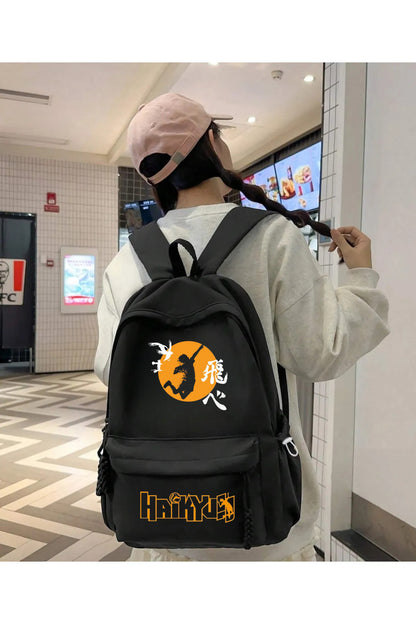 Anime Serisi Baskılı Okul, Dershane, Kurs Sırt Çantası