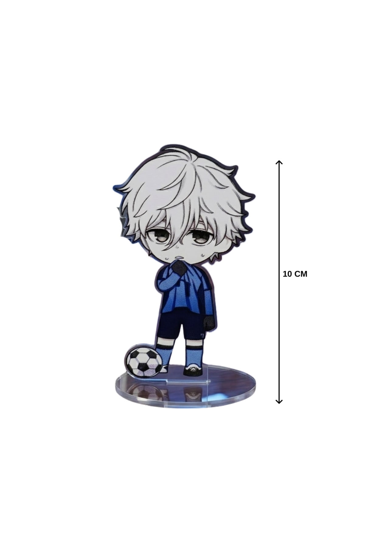 Anime Bluelock Nagi Temalı Masaüstü Hediyelik Figür