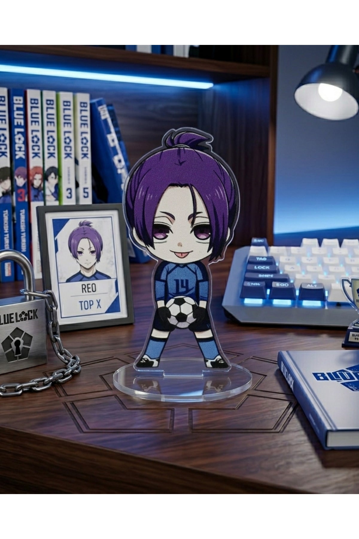 Anime Blue Lock Aryu Temalı Masaüstü Hediyelik Figür