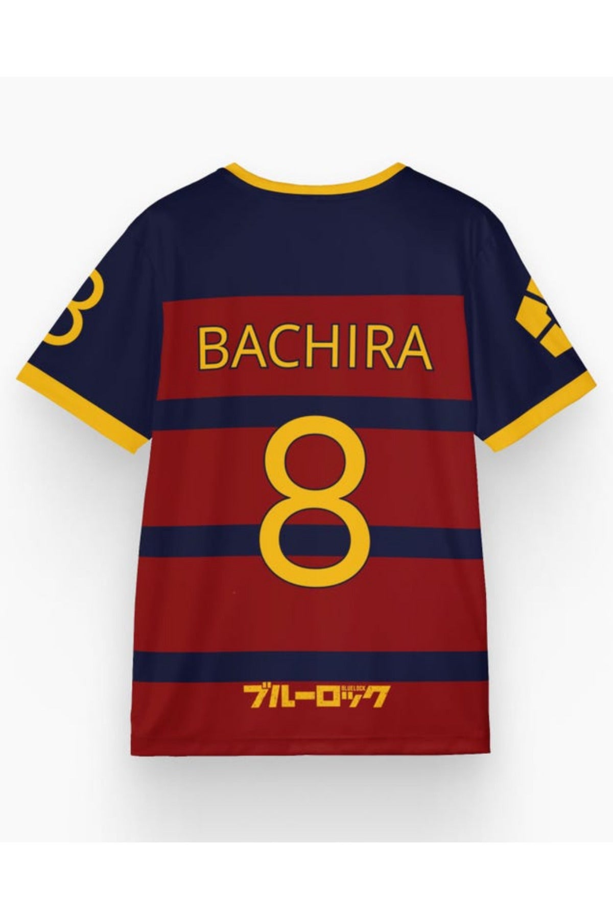 Anime Blue Lock Barcha T Shirt Soccer Jersey