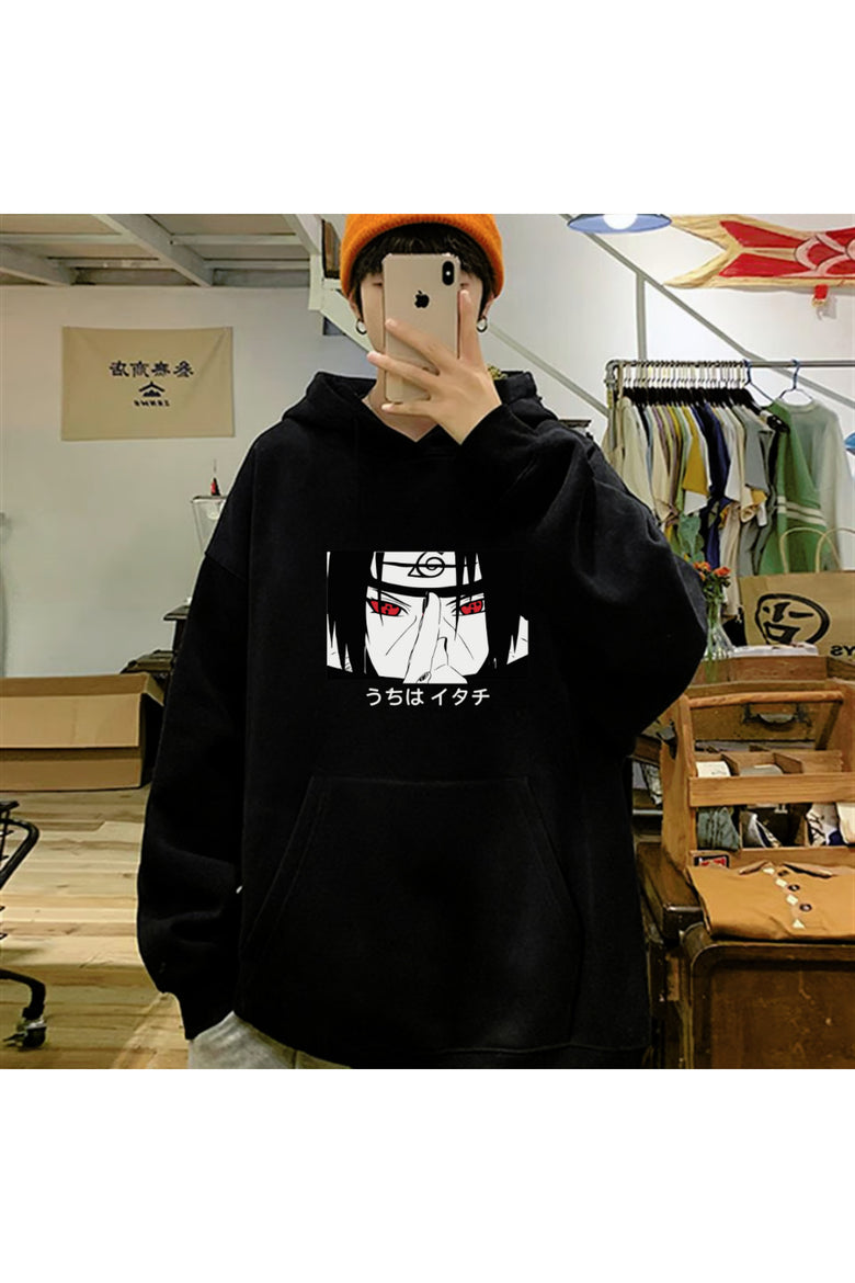 Anime Naruto Itachi Uchiha Oversize Hoodie