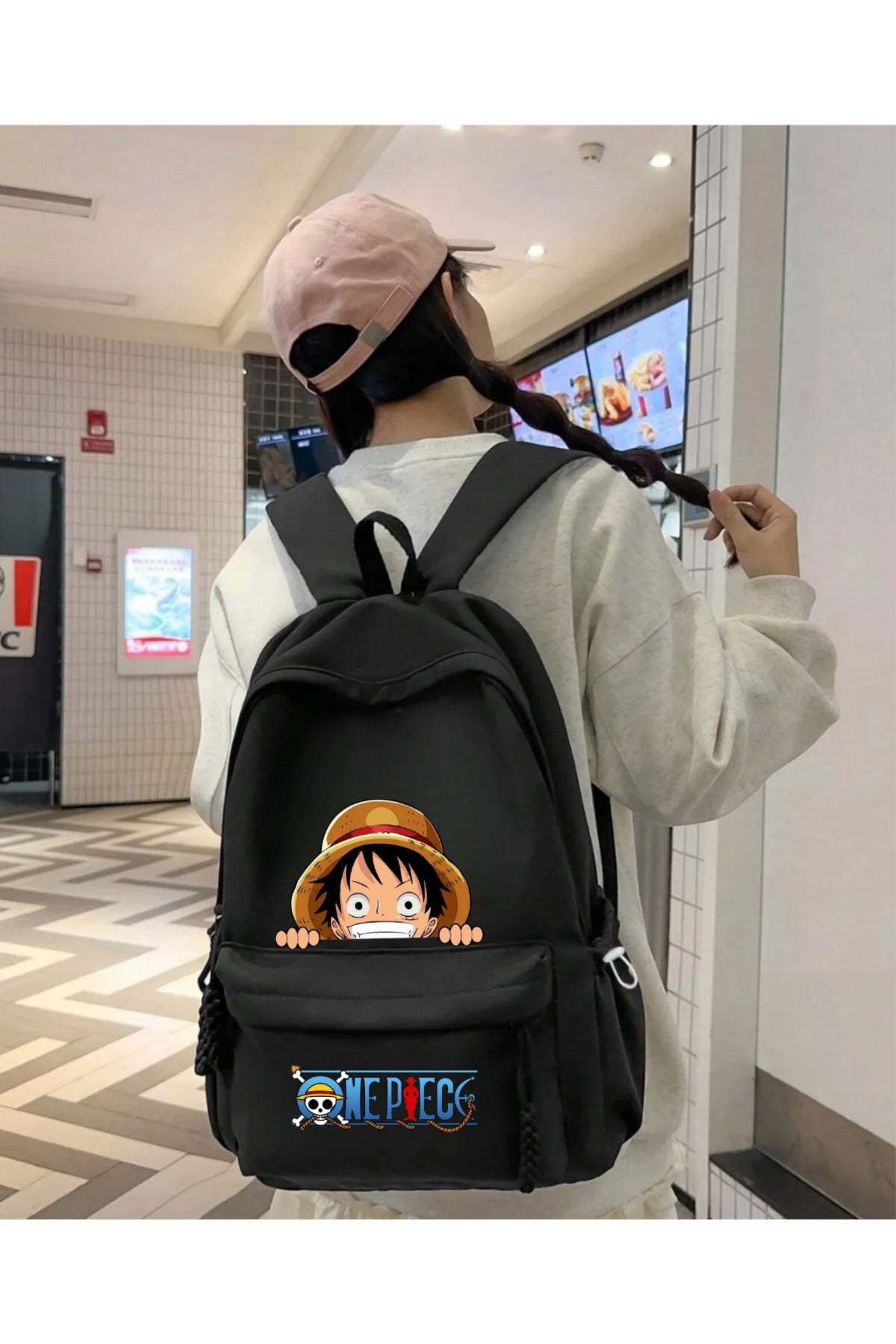 Anime Serisi Baskılı Okul, Dershane, Kurs Sırt Çantası
