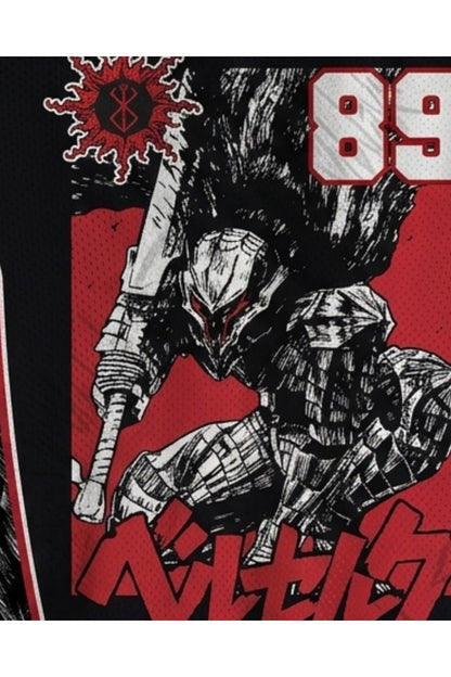 Anime Berserk Guts Jersey T-shirt Forma