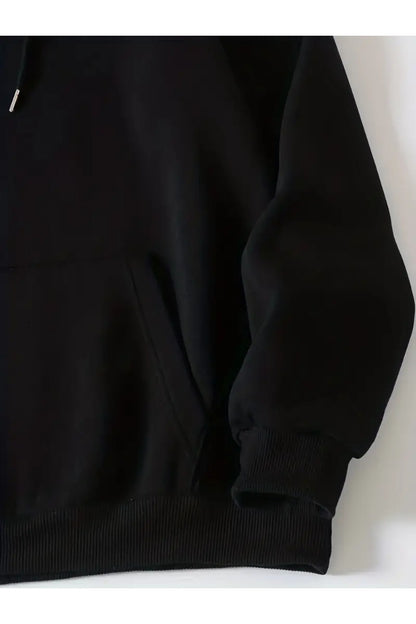 Anime Totoro Baskılı Unisex Oversize Kapüşonlu Sweatshirt Hoodie
