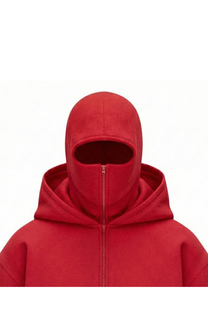 Kar Maskeli Balaclava Anime Naruto Series Baskılı Ninja Hoodie Sweatshirt