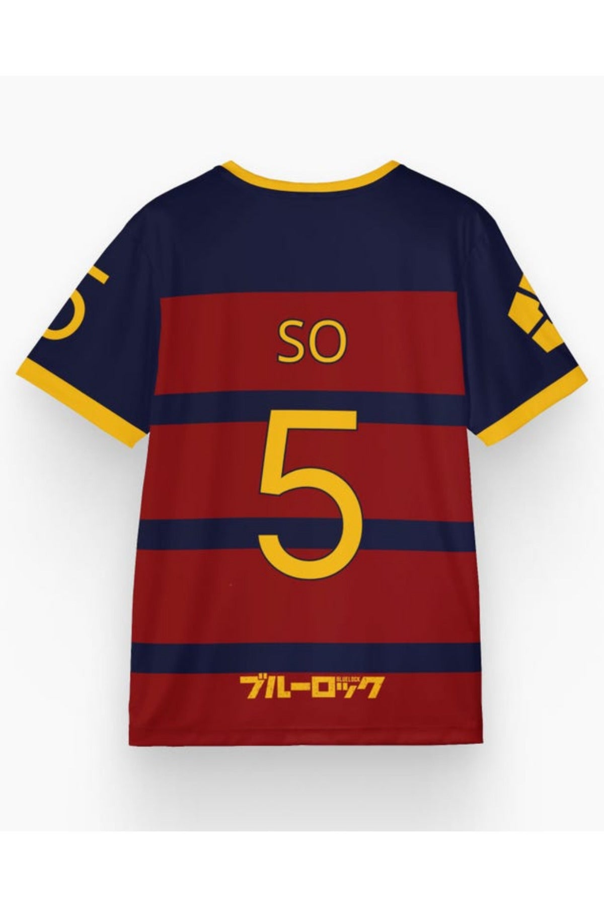 Anime Blue Lock Barcha T Shirt Soccer Jersey