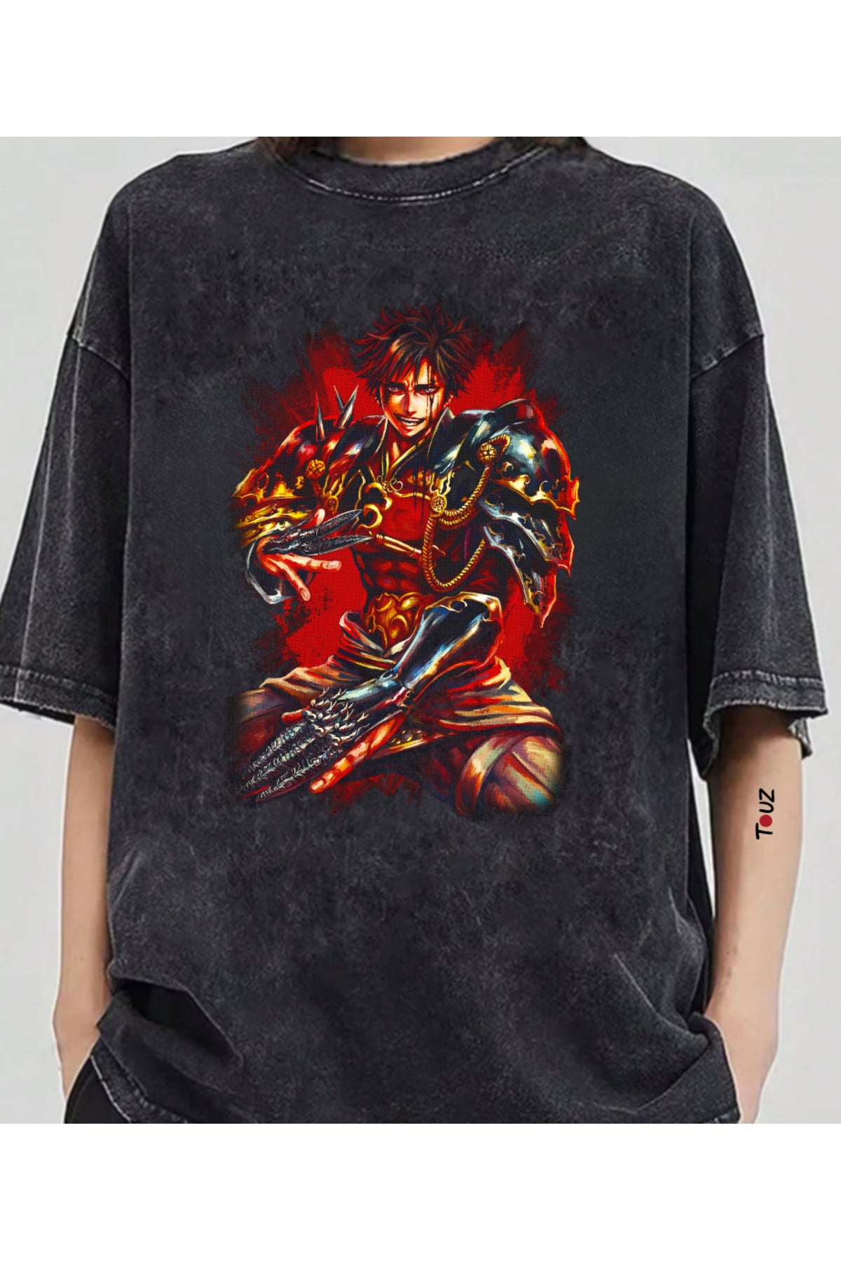 Anime Record Of Ragnarok Baskılı Unisex Oversize T-Shirt