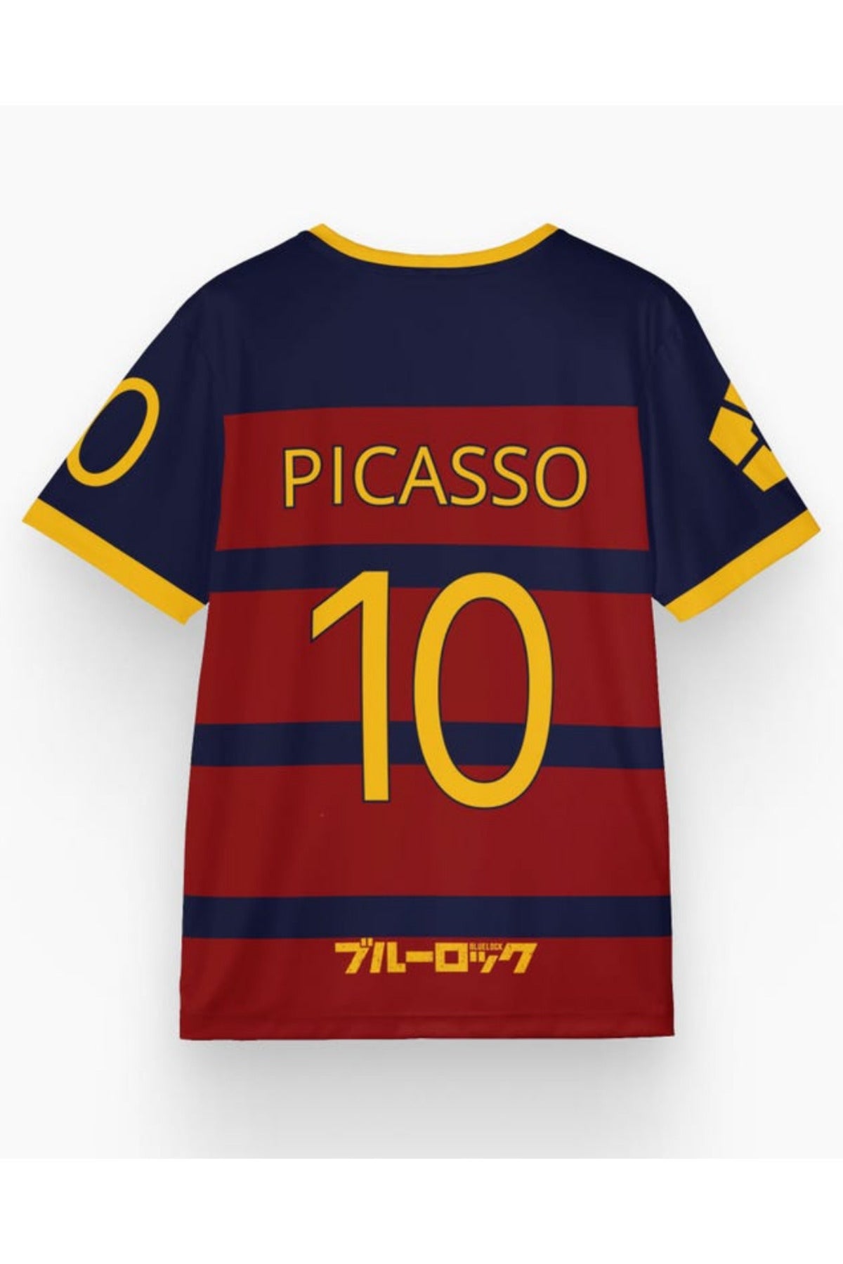 Anime Blue Lock Barcha T Shirt Soccer Jersey