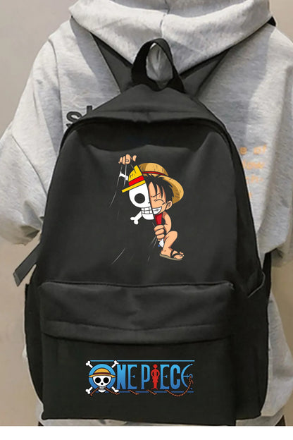 Anime One Piece Baskılı Sırt Okul Çantası