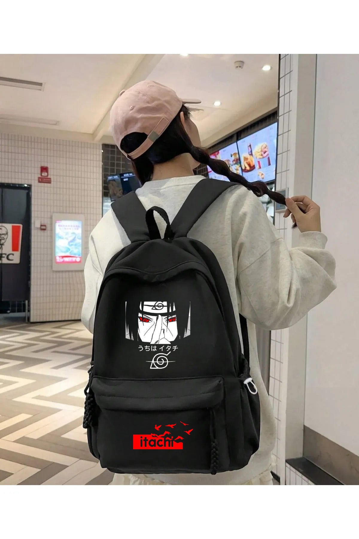 Anime Serisi Baskılı Okul, Dershane, Kurs Sırt Çantası