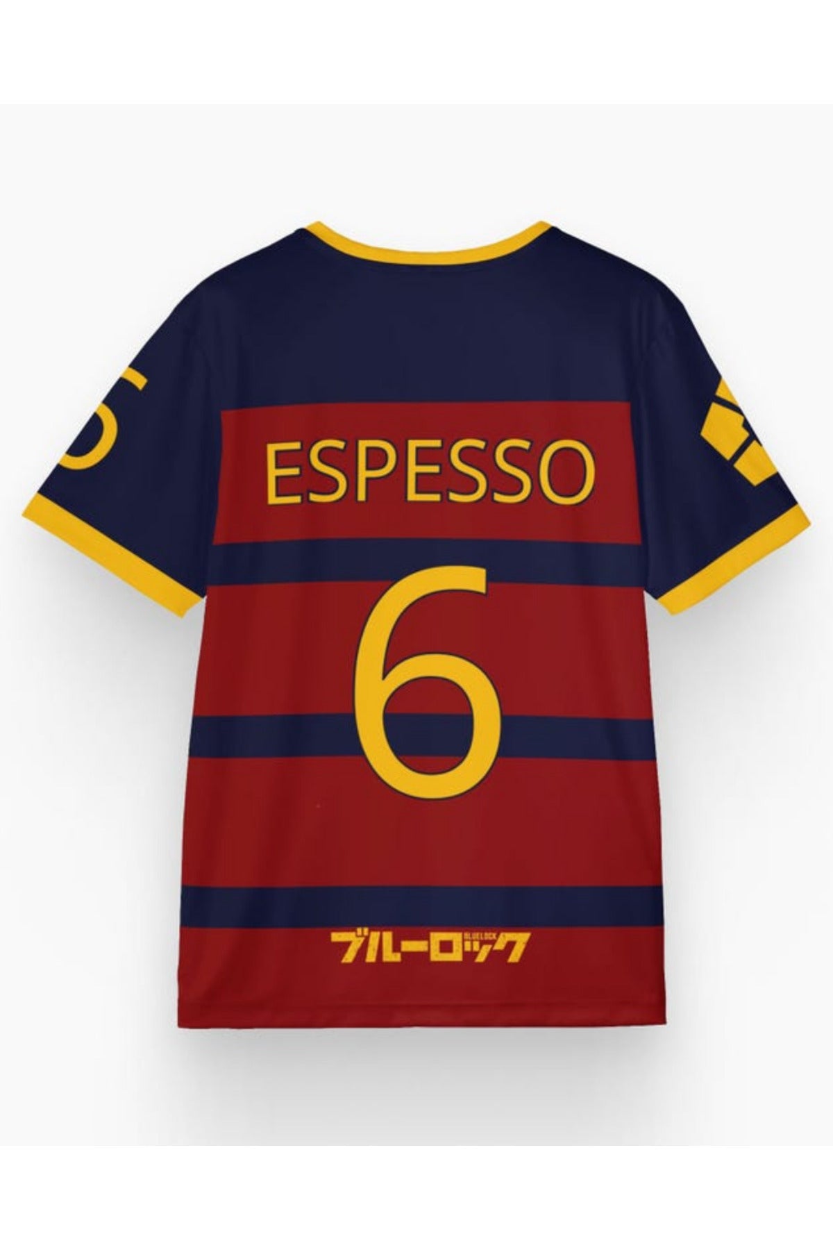 Anime Blue Lock Barcha T Shirt Soccer Jersey