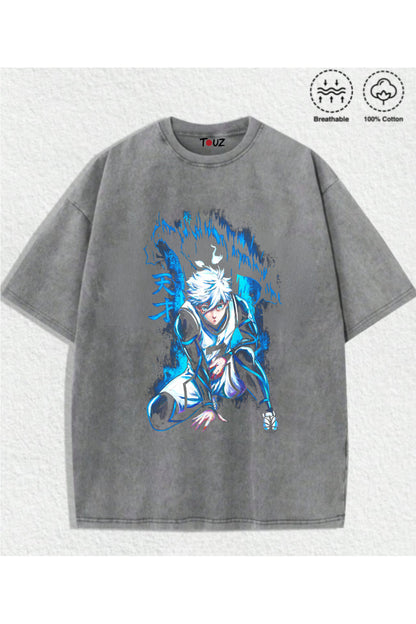 Anime BlueLock Nagi Baskılı Unisex Oversize T-Shirt